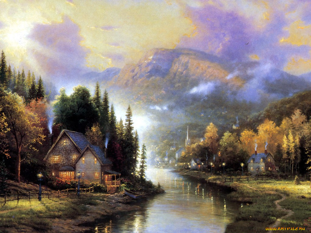 thomas, kinkade, , 